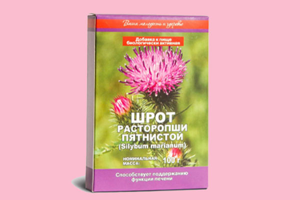 Шрот расторопши: польза и способы применения!